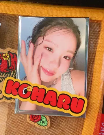 HANA 트레이딩 카드 포토 카드 팬미팅 한정판 KOHARU