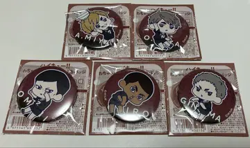 하이큐 와챳토 유우지 오지로 오미미 긴시마 트레이딩 캔뱃지 이나리자키