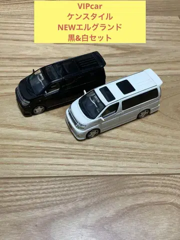 E) VIPcar 켄스타일 NEW 엘그란드 블랙&화이트 세트