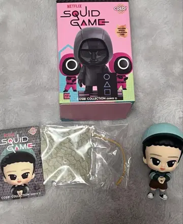 오징어 게임 코스비 피규어 철수