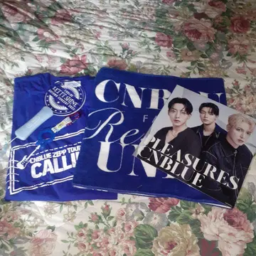 CNBLUE 팬미팅 티셔츠와 타월 5종 세트