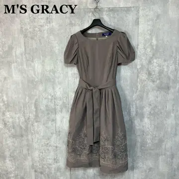 M'S GRACY 코드 자수 원피스 38