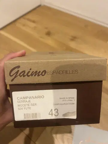 GAIMO 가이모 비트 슬립온 스웨이드 신발 43