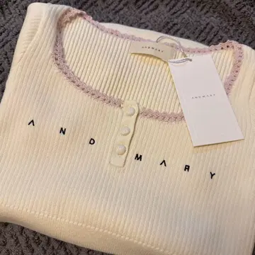andmary Lacey mary logo tops