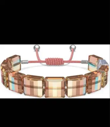 스와로브스키 letra 오렌지 / Infinity Bracelet