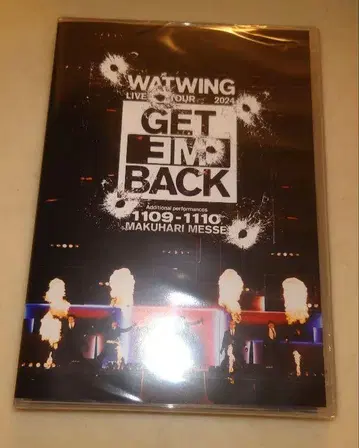 WATWING GET EM BACK 일반ver Blu-ray 블루레이