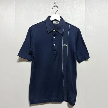 [ LACOSTE ] 라코스테 (3) 남성용 피케 셔츠 면100% 네이비