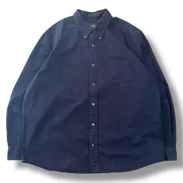 00s Eddie Bauer 에디 바우어 무지 버튼다운 셔츠 XL