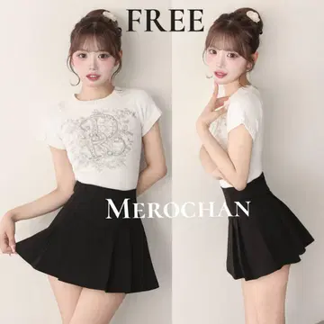 Darich 미 실루엣 미니 스커트 블랙 프리