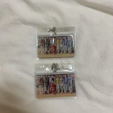 쟈니즈 그룹 사진 키링 2개 세트