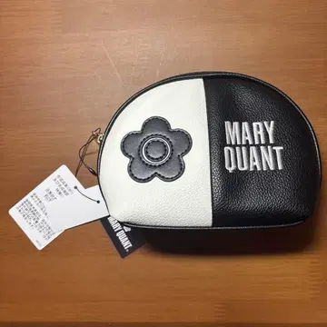 MARY QUANT 플라워 모티브 파우치