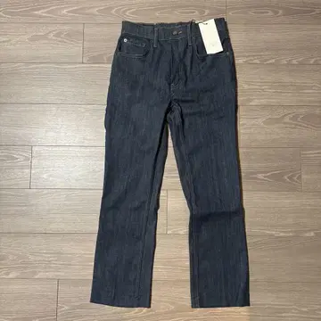 ZARA 크롭 기장 부츠컷 하이웨스트 청바지