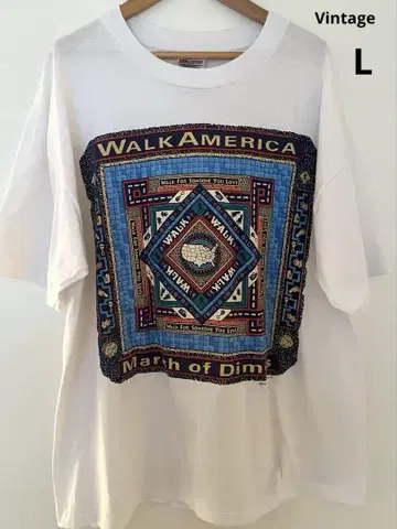 [Vintage] Walk America T셔츠