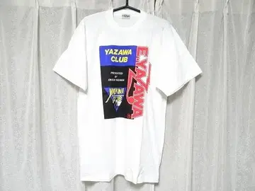 새상품 80년대 빈티지 야자와 에이요시 YAZAWA CLUB 락 티셔츠