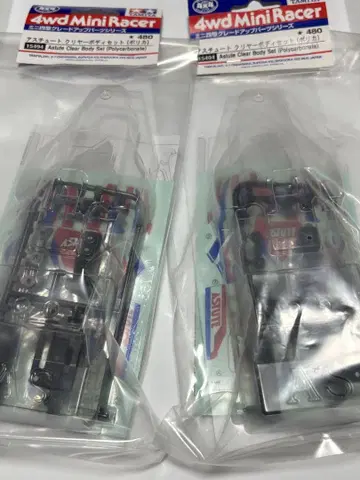 타미야 애스튜트 클리어 바디 세트 4wd Mini Racer