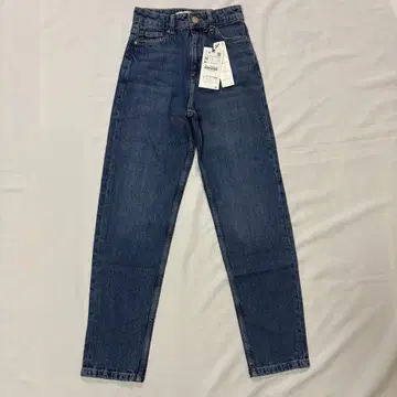 새상품, 미사용 ZARA 데님 MOM FIT 32인치