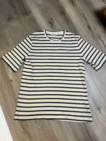 JIL SANDER 보더 T셔츠