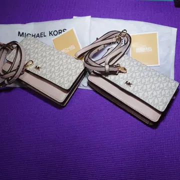 MICHAEL KORS 숄더 지갑 베이지 핑크 2점 일괄 상품