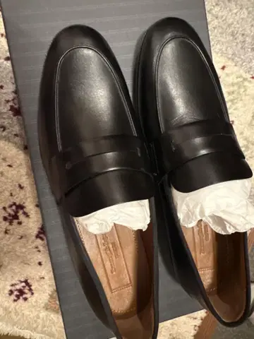 Ermenegildo Zegna 제냐 가죽 로퍼 40 사이즈 새상품