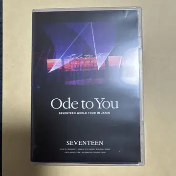 Ode to You SEVENTEEN 오데콘 Blu-ray 정한