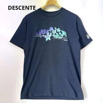 DESCENTE 데상트 일본제 t셔츠 로고 자수 싱글 스티치 M