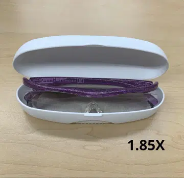 미사용 새상품 하즈키 루페 컴팩트 1.85X 뉴 퍼플