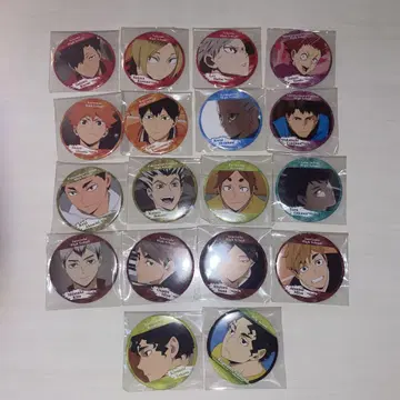 하이큐 운 테스트! 캔뱃지 세트