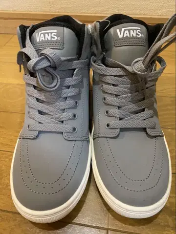 VANS 하이컷 스니커즈 26cm V3025SVF 그레이