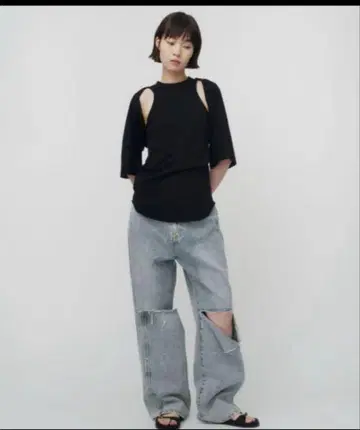 THINGS THAT MATTER 새상품 레이어드 티셔츠