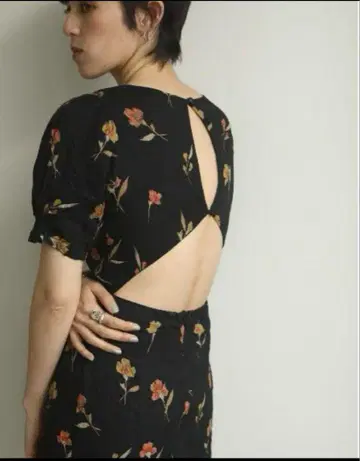 TODAYFUL Georgette Flower Dress 38