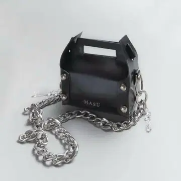 MASU 24aw Leather Cake Mini Bag