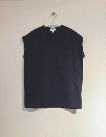 HYKE/ 하이크 슬리브리스 컷소 네이비 size1