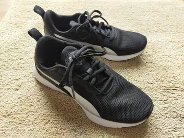 새상품급 푸마 PUMA 소프트폼 블랙 스니커즈 23.5cm
