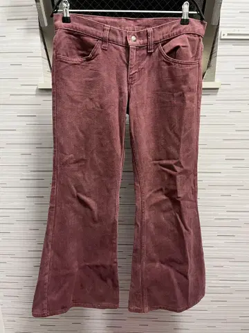 [초레어] Levi's 플레어 팬츠 핑크