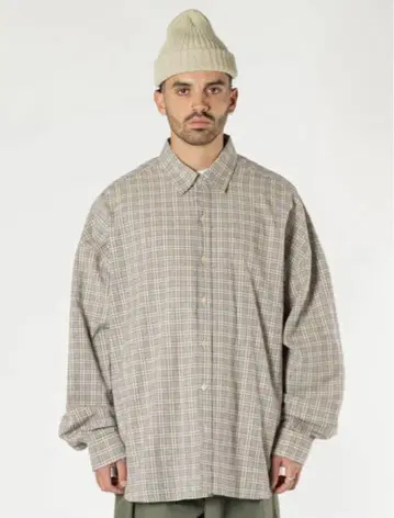 estudio niksen Oversized Check Shirt