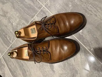 Crockett & Jones 브라운 비즈니스 슈즈 6E