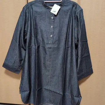 크로커다일 데님 긴팔 셔츠 L 사이즈
