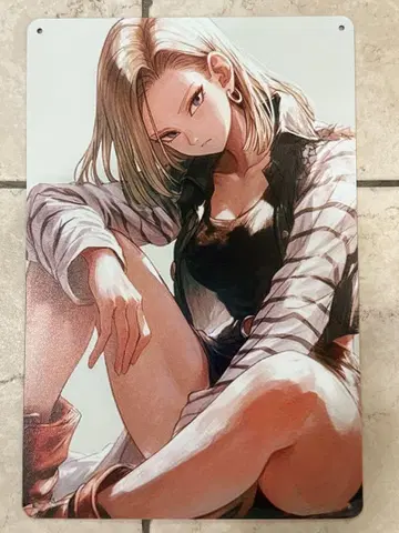 18호풍 양철 간판 008