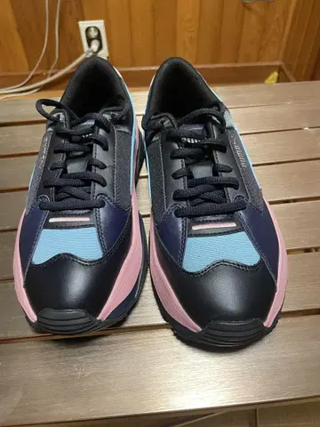 PUMA 스니커즈 네이비/핑크/라이트 블루
