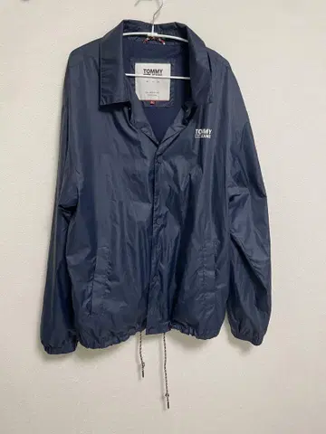 TOMMY JEANS 나일론 재킷 네이비
