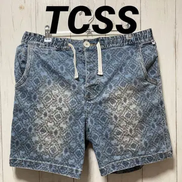 TCSS 하프 팬츠 숏팬츠 데님 올 패턴