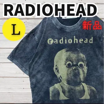 라디오헤드 Radiohead 해외 밴드 T셔츠 미사용 새상품 2778 L