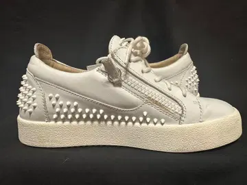 Giuseppe Zanotti 가죽 스니커즈 화이트 39 사이즈