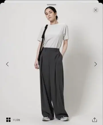 BEAUTY&YOUTH UNITED ARROWS 턱 와이드 팬츠