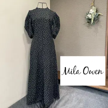 Mila Owen 미라 오웬 롱 원피스 도트