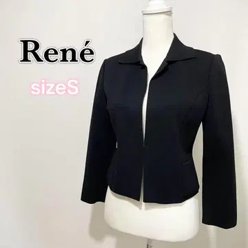 사이즈 S 르네 Rene 테일러드 자켓 블랙