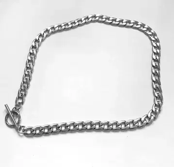 키헤이 만텔 목걸이 키헤이 체인 목걸이 실버 8mm