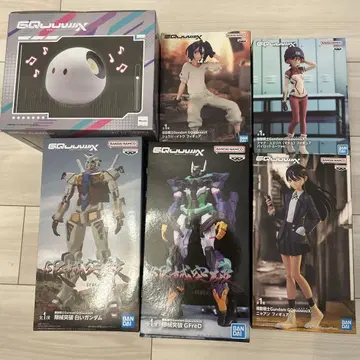 기동전사 Gundam GQuuuuuuX 피규어 스피커 6점
