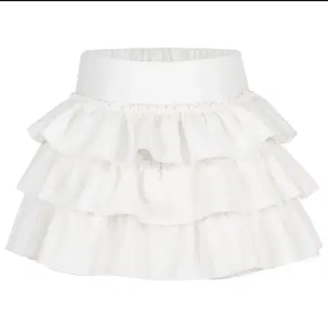 andwang Kirakira frill culotte miniskirt