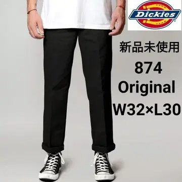 미사용 새상품 디키즈 874 워크 팬츠 W32 x L30 블랙 BK